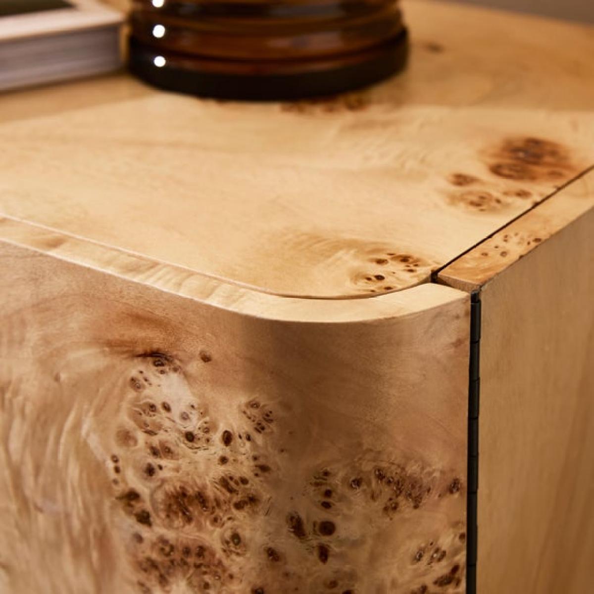 Seana 2 Door Bedside Table – image 4