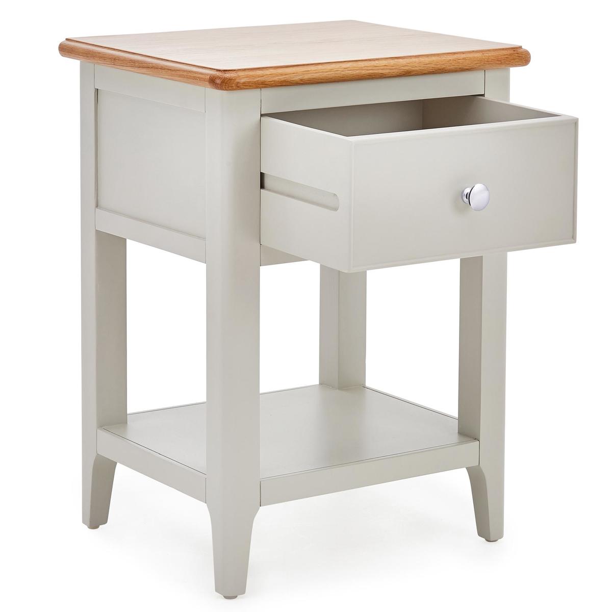 Freya Bedside Table Grey – image 4