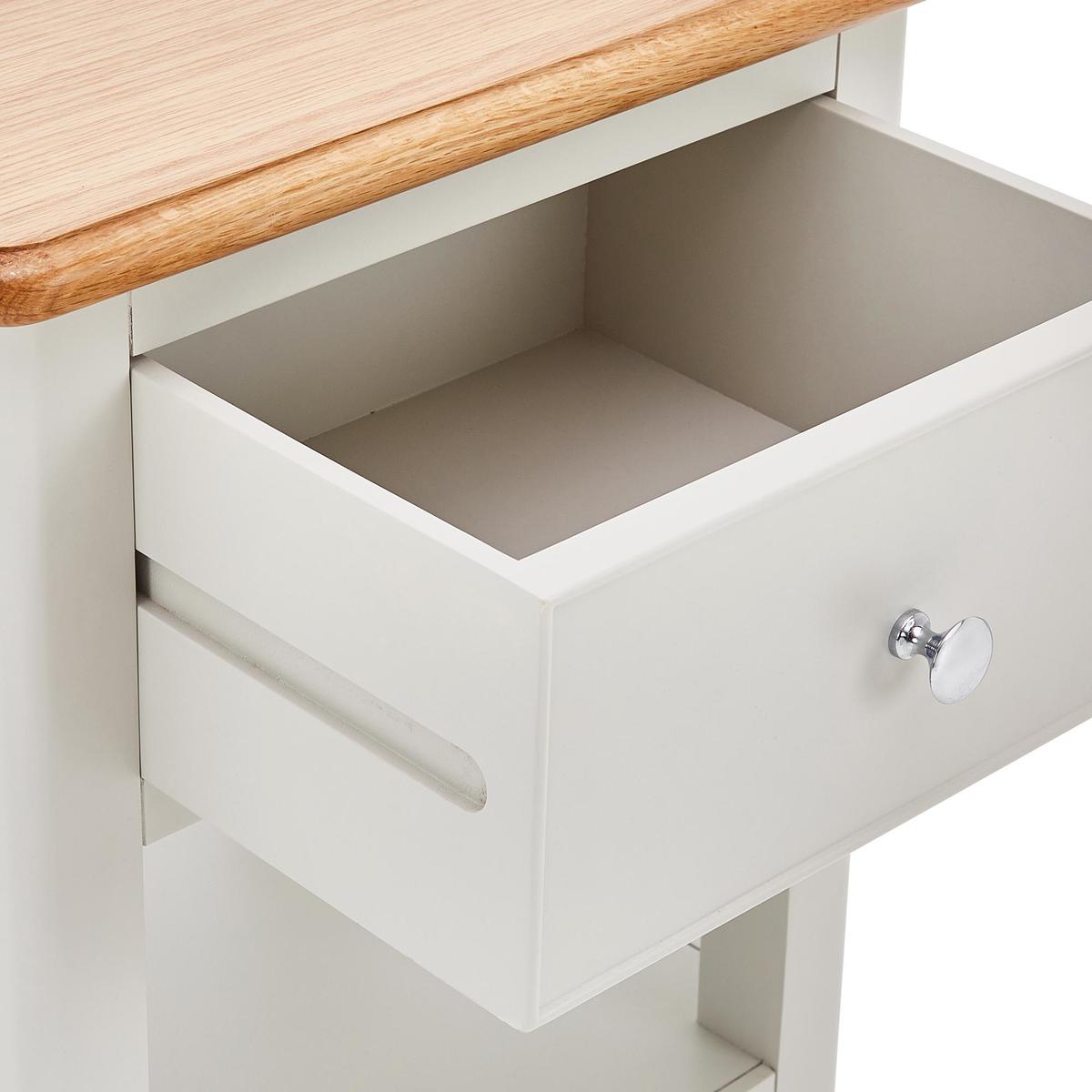 Freya Bedside Table Grey – image 5
