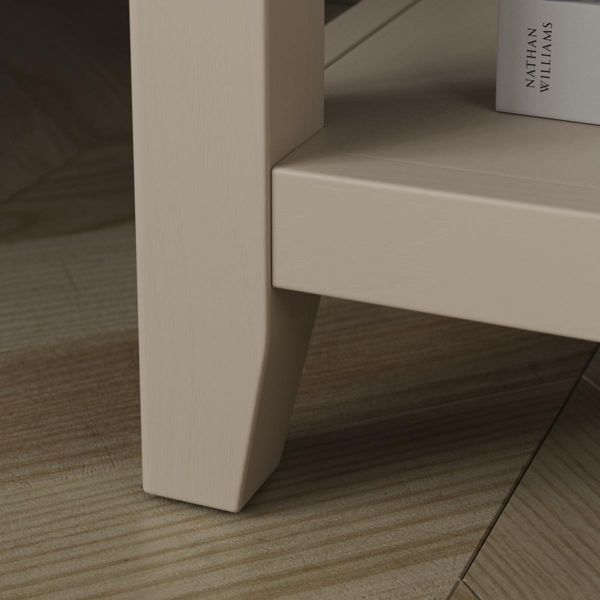 Luxe 1 Drawer Slim Bedside Table Natural – image 6