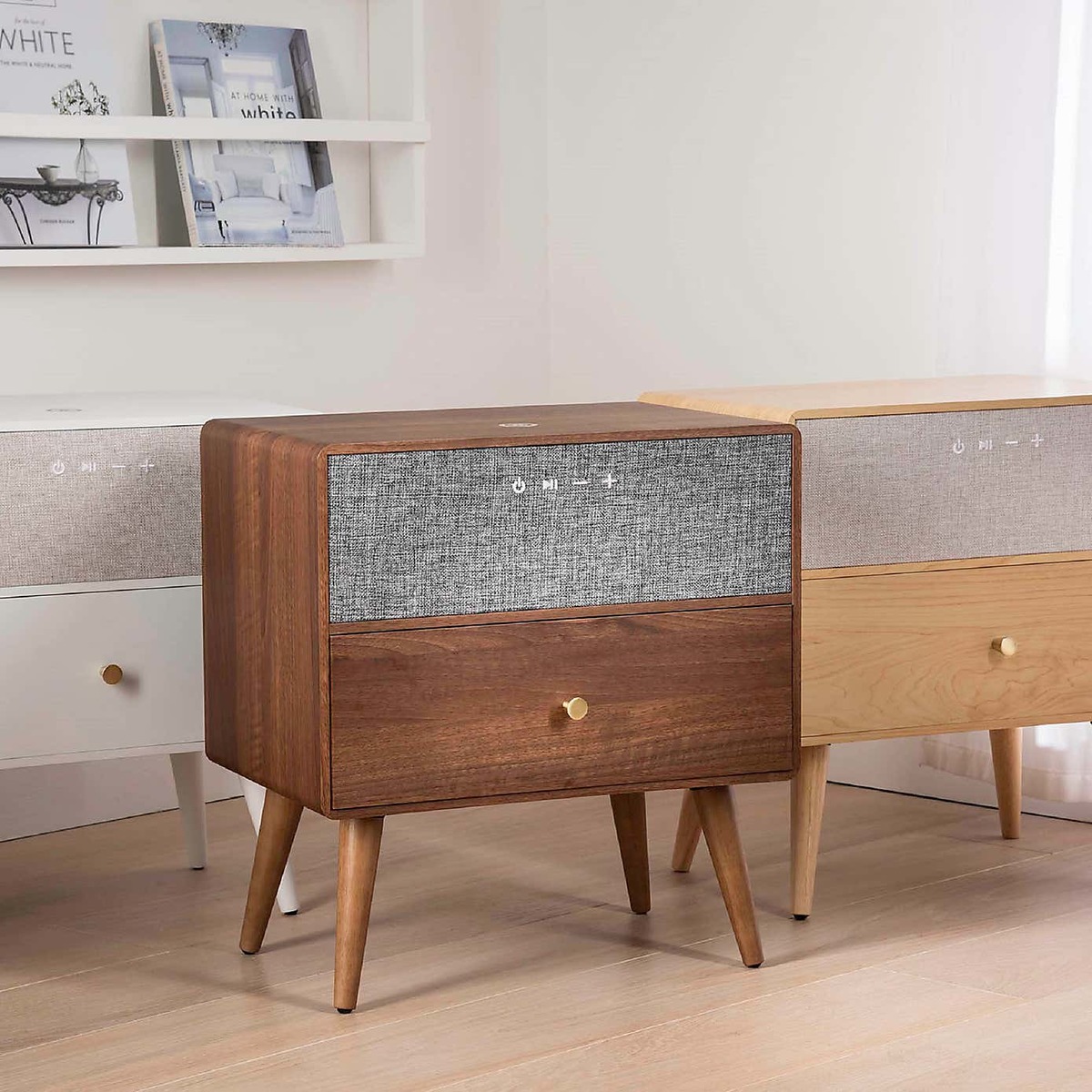 Ralph Smart Bedside Table Brown – image 3