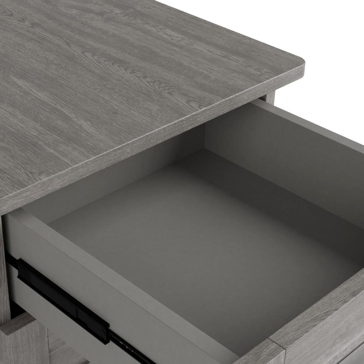Toby 3 Drawer Bedside Grey Grey – image 5