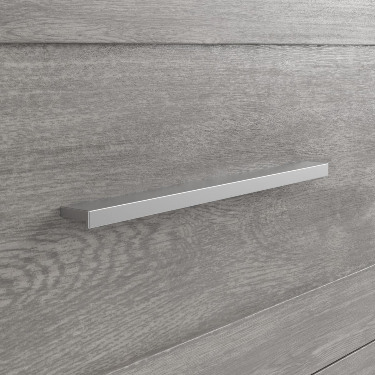 Toby 3 Drawer Bedside Grey Grey – image 6