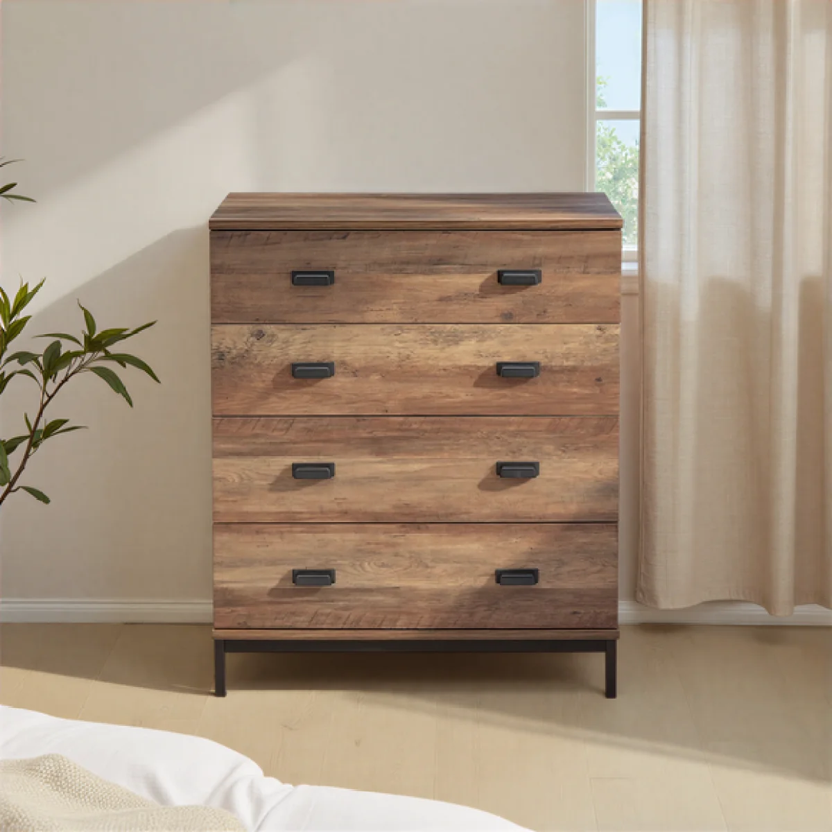 Fulton 2 Drawer Bedside Tables & 4 Drawer Chest Bundle – image 3