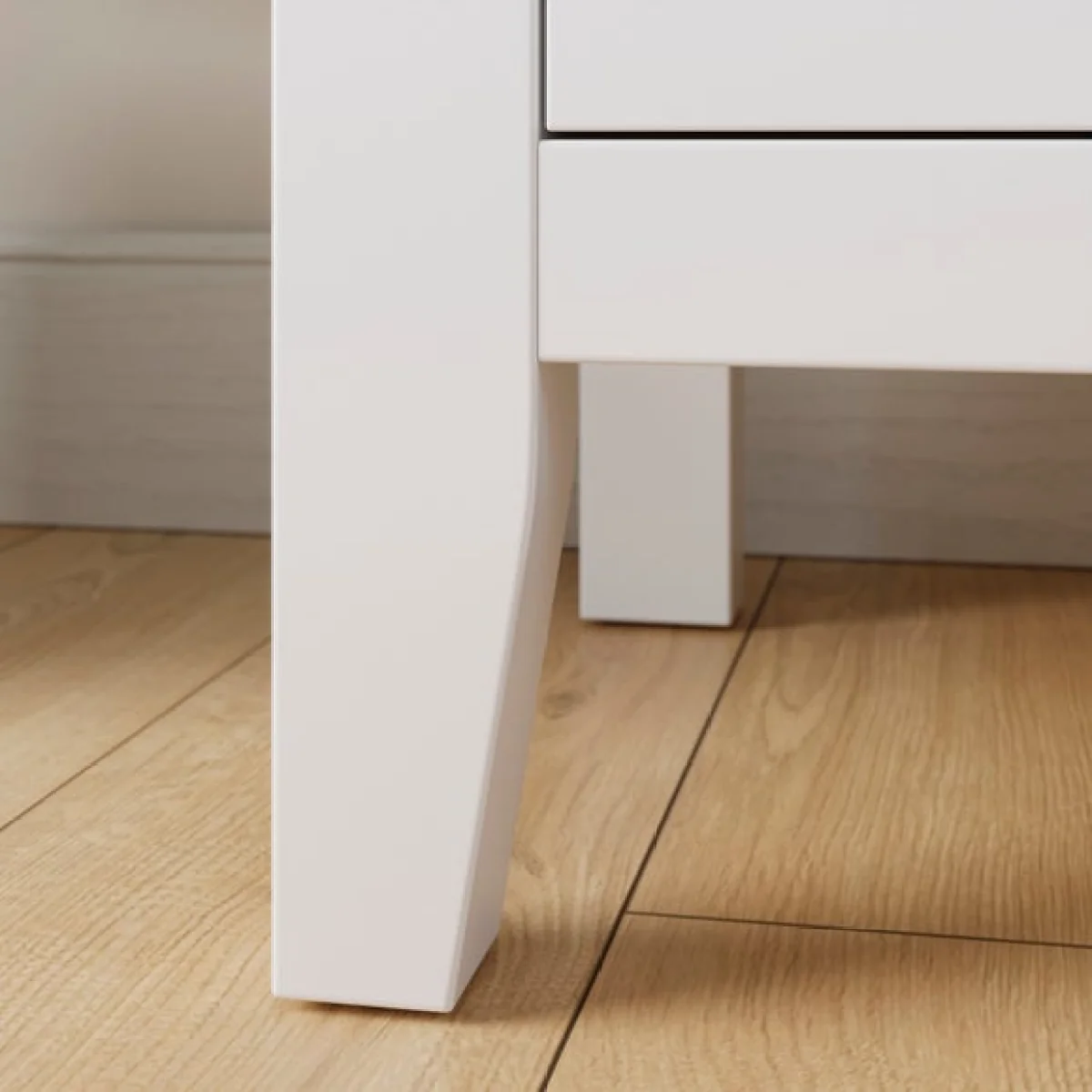 Lynton 2 Drawer Wide Bedside Table – image 5