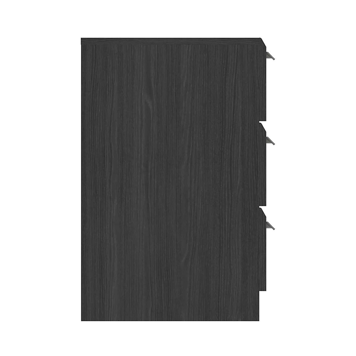Piper 3 Drawer Bedside Table Graphite (Grey) – image 2