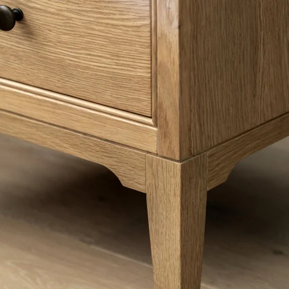 Cedar & Sage Marion 2 Drawer Bedside Table – image 2