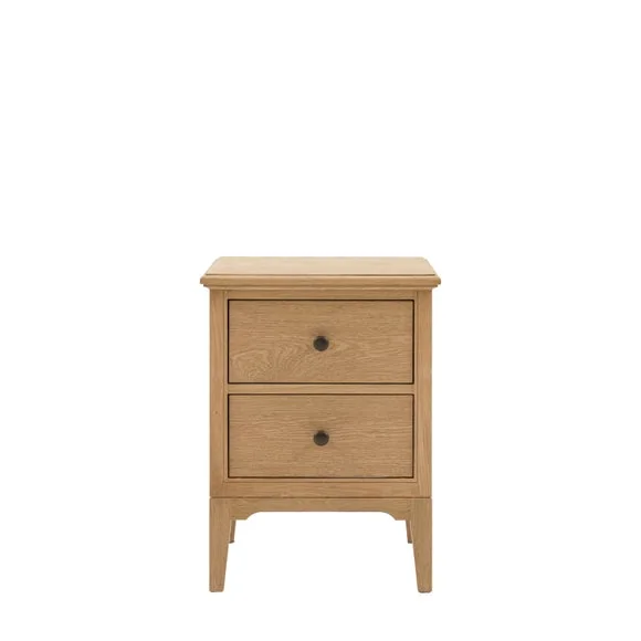 Cedar & Sage Marion 2 Drawer Bedside Table – image 4