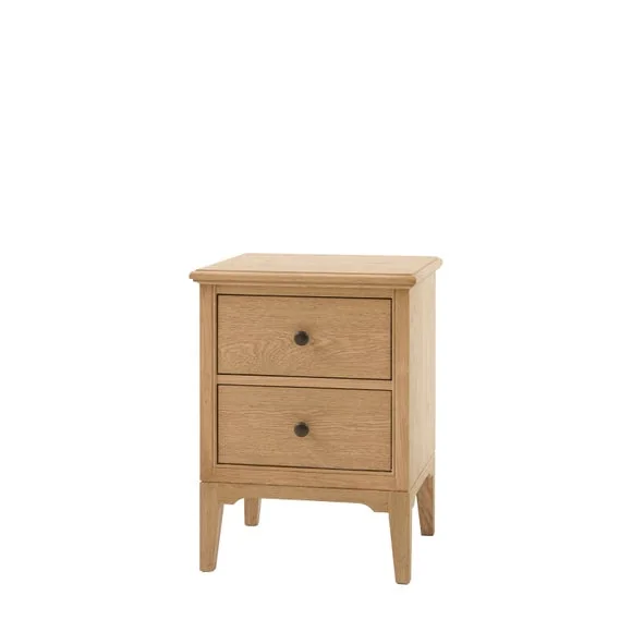 Cedar & Sage Marion 2 Drawer Bedside Table – image 5
