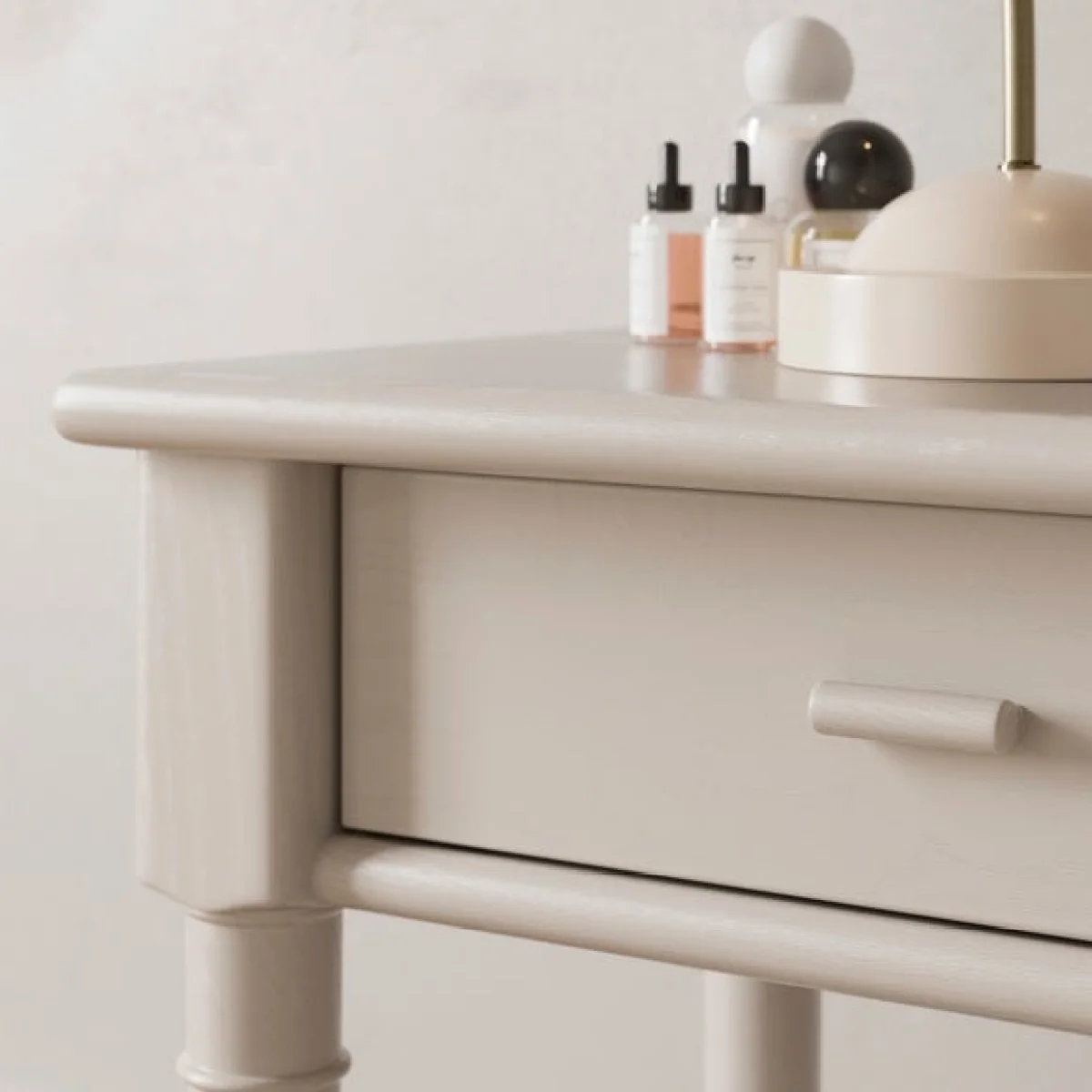 Dulcie 1 Drawer Bedside Table – image 4