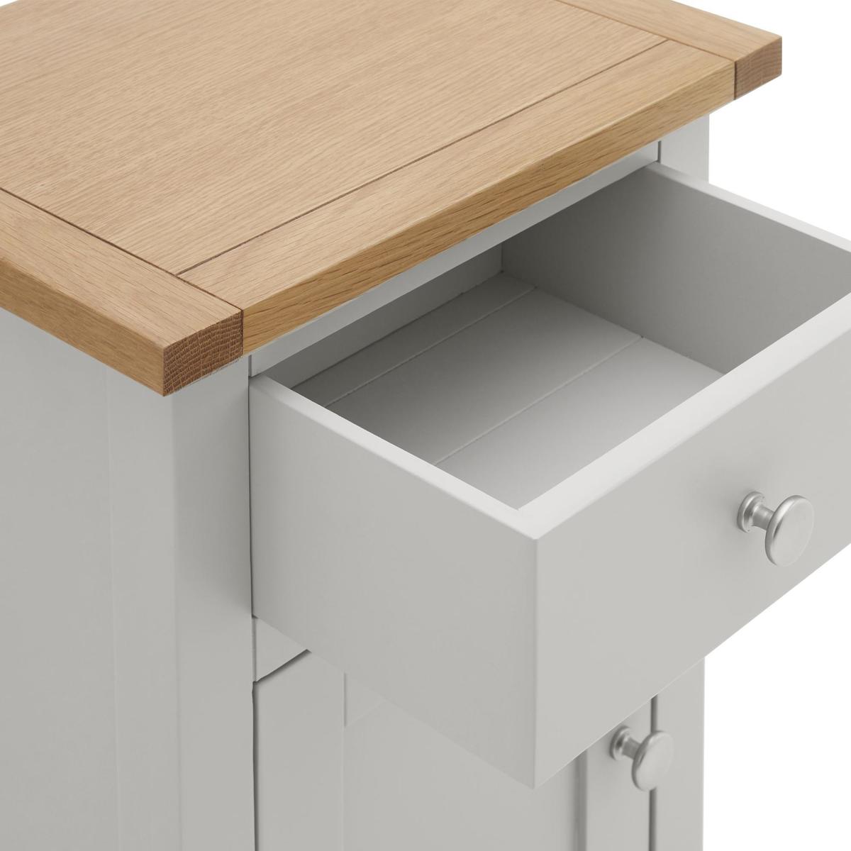 Bromley Grey Small Cabinet Grey – image 6
