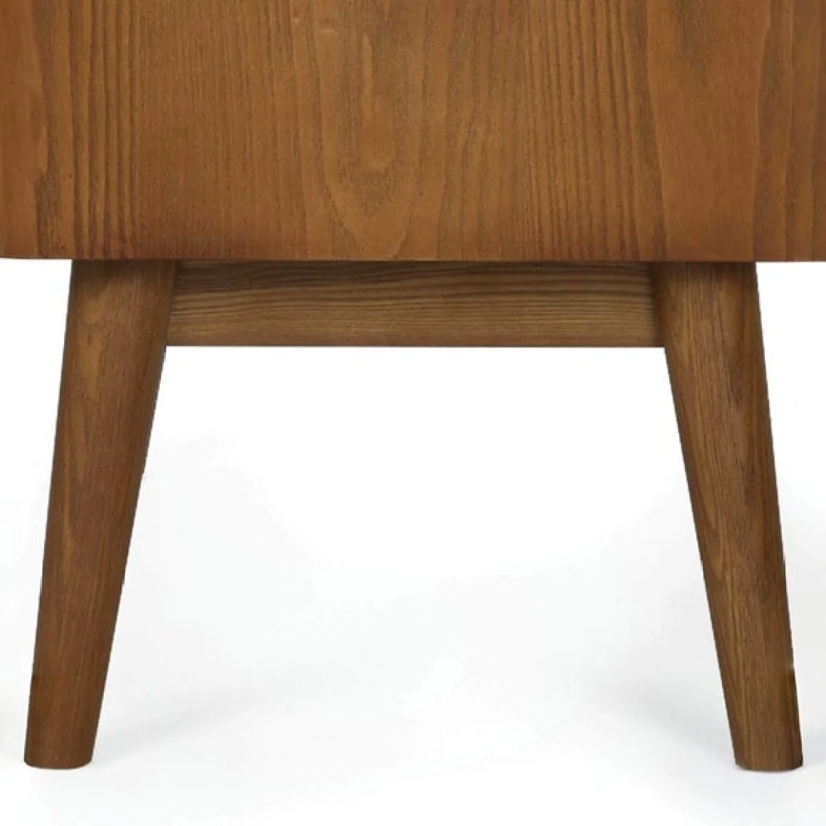 Return - Lowry 2 Drawer Bedside Table, Dark Wood – image 5