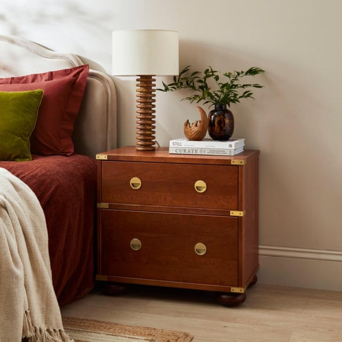 Signature 2 Drawer Bedside Table – image 2