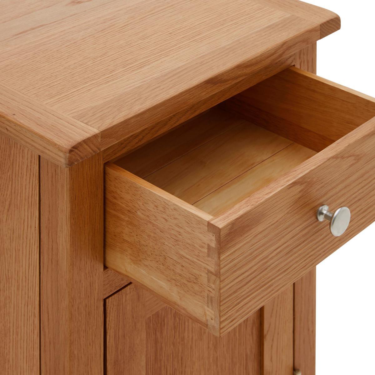 Bromley Oak Small Cabinet Light Oak (Brown) – image 6