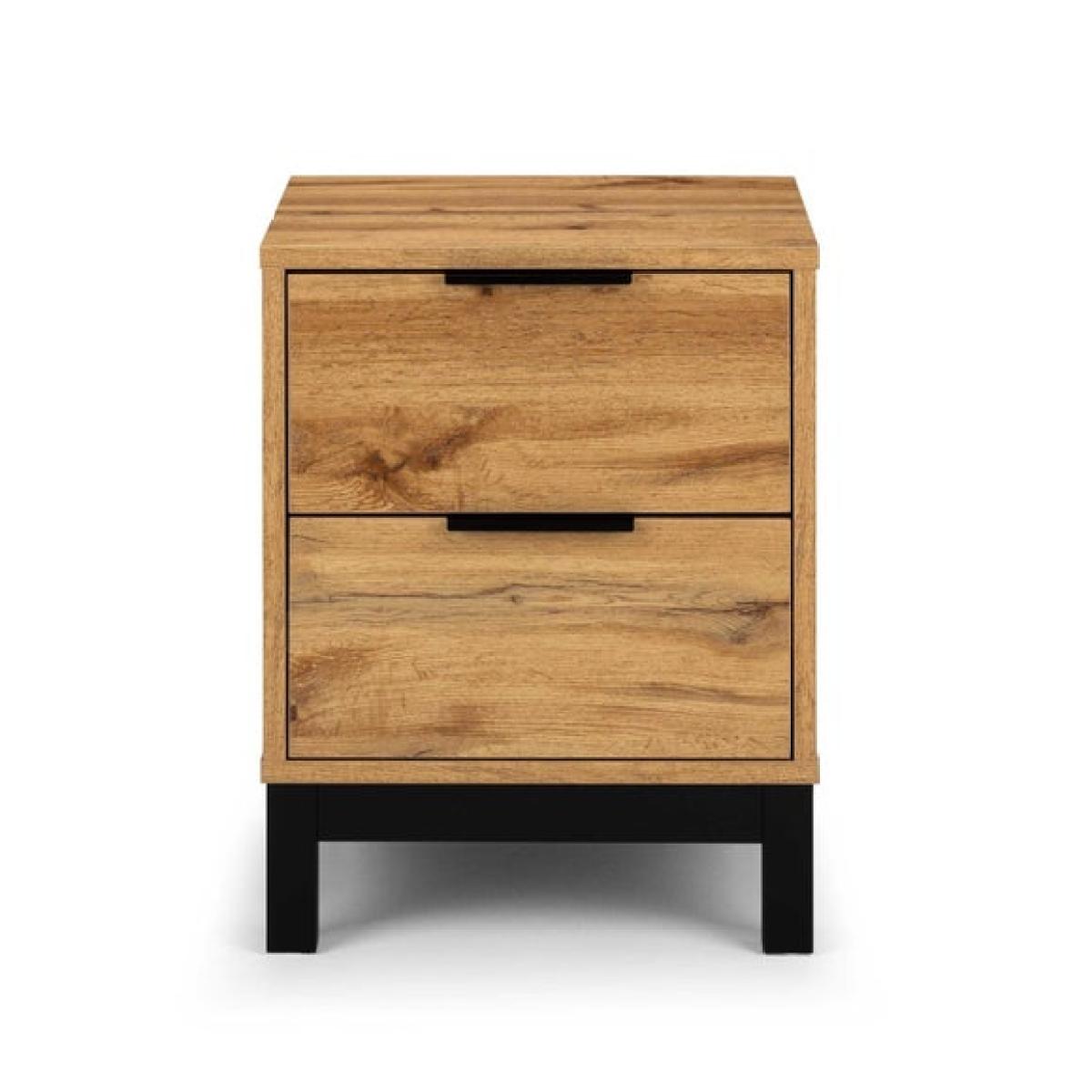 Bali 2 Drawer Bedside Table – image 5