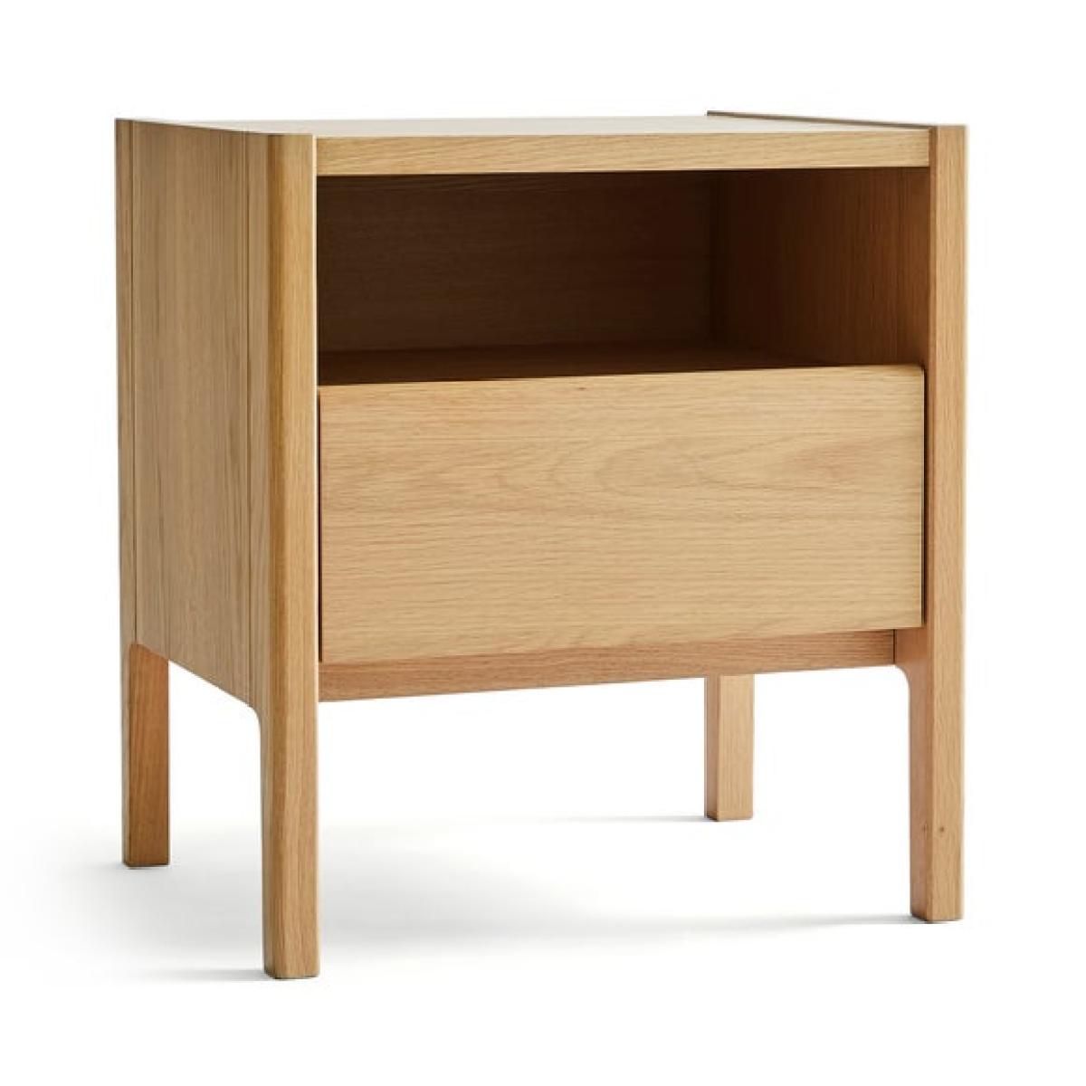 Return - Elements Holmes Compact Bedside Table, Oak – image 6