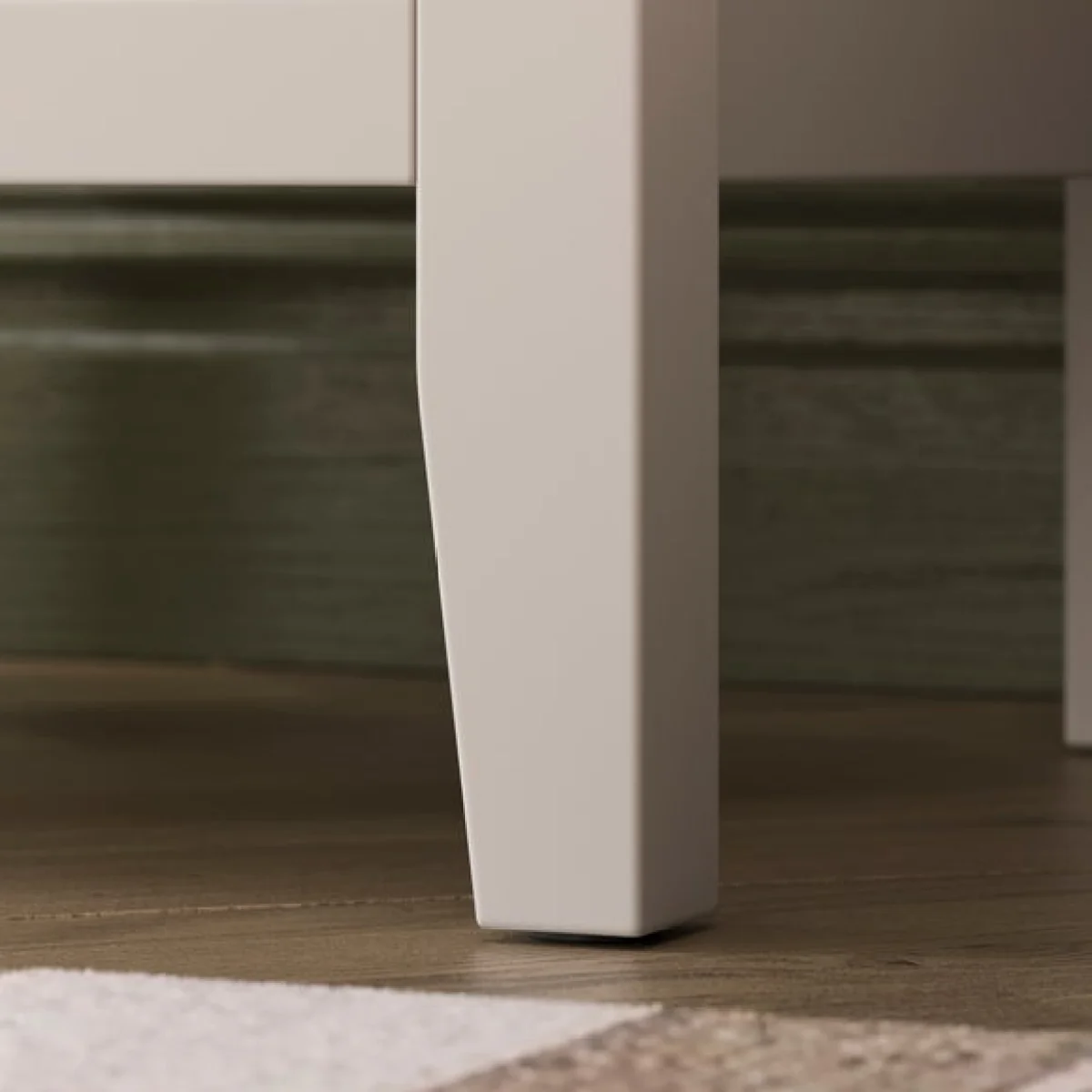 Lynton Petal Cut Out 1 Door Bedside Table – image 5