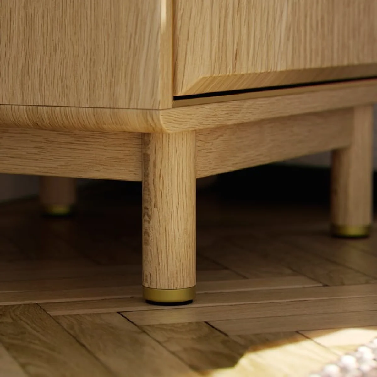 Daphne 2 Drawer Bedside, Oak Effect – image 5