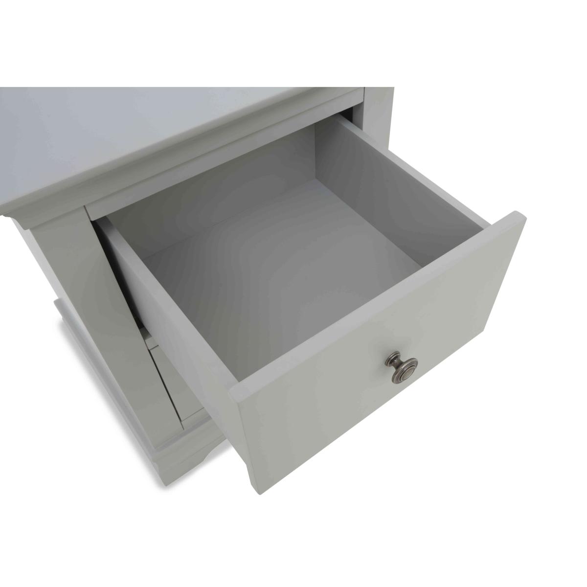 Tiverton Large Bedside Cabinet - Dove Grey – image 5
