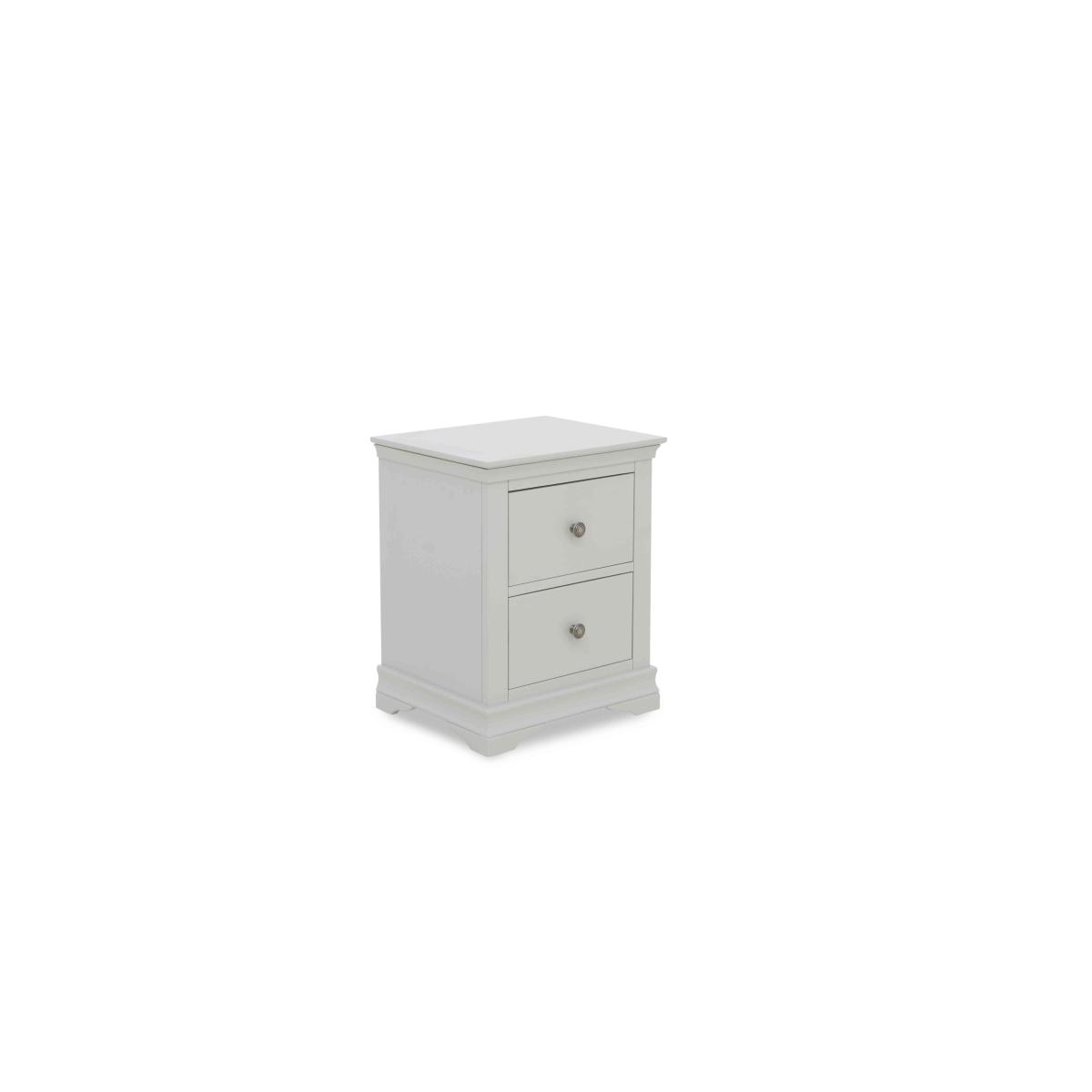Tiverton Large Bedside Cabinet - Dove Grey – image 6