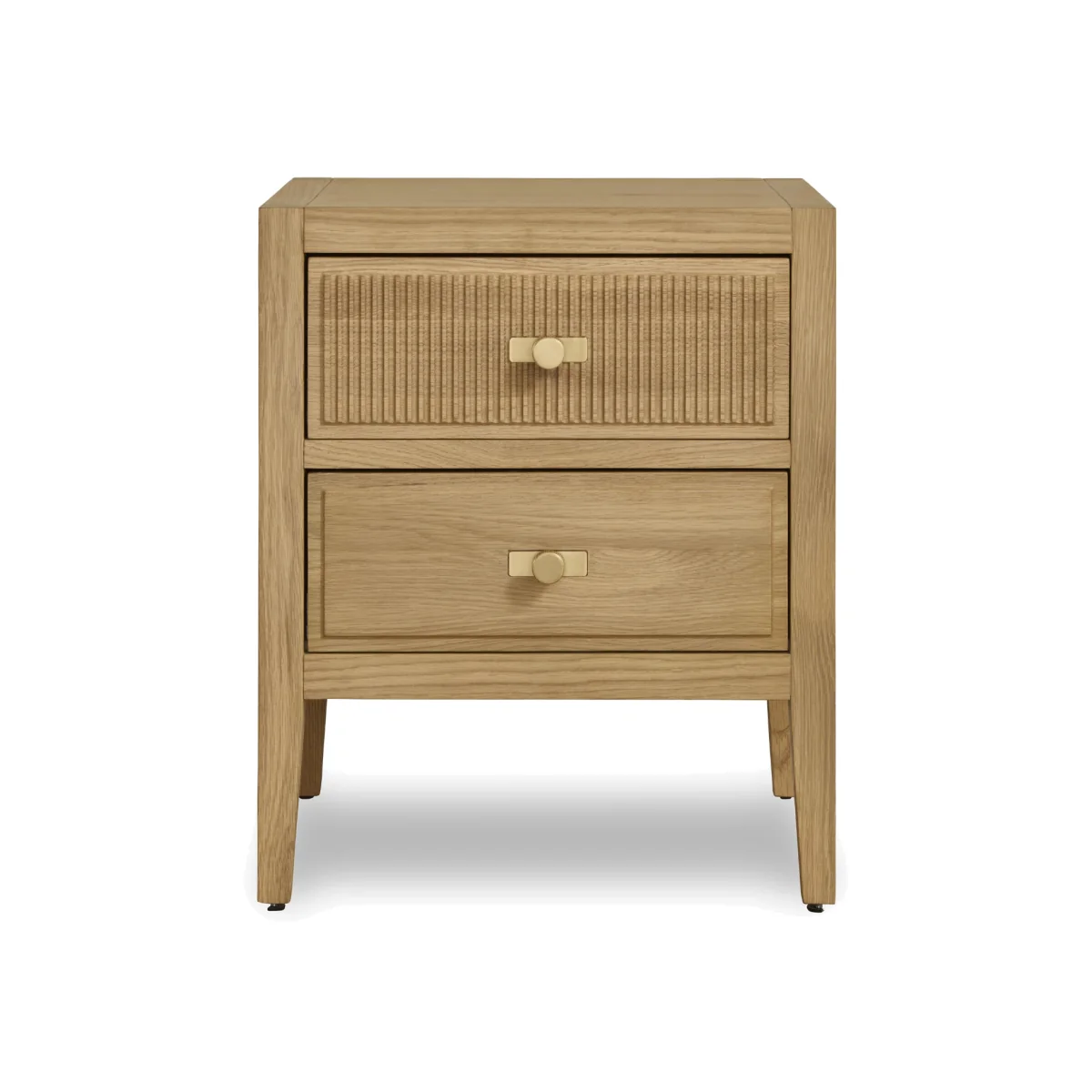 Alicent 2 Drawer Bedside Cabinet - Bedroom Furniture - In Time for Christmas – image 1