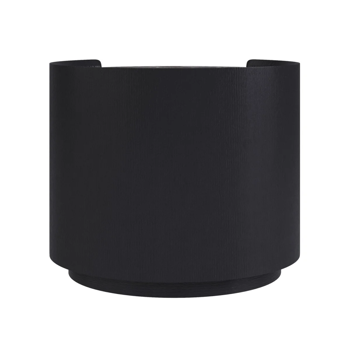 Black and Marble-Effect 2 Drawer Bedside Table - Raffaele – image 6