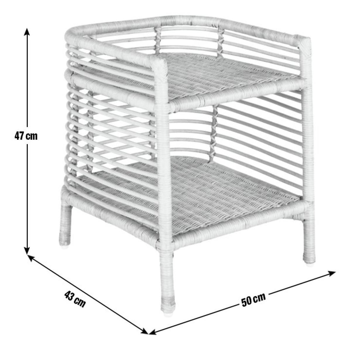 Habitat Nadia Rattan Bedside Chest – image 2