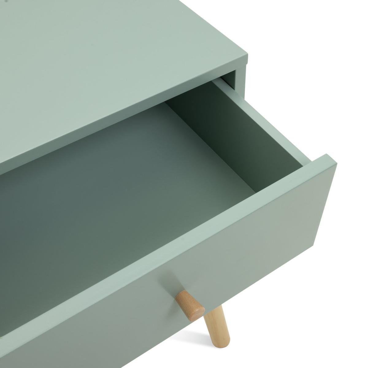Habitat Otto 1 Drawer Bedside Table - Green – image 7