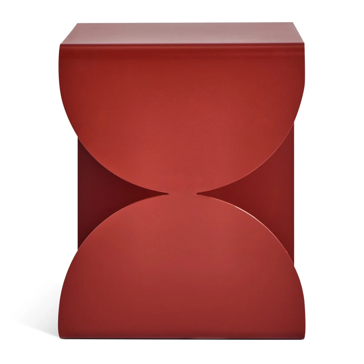 Habitat Iro Bedside Table - Burgundy – image 4