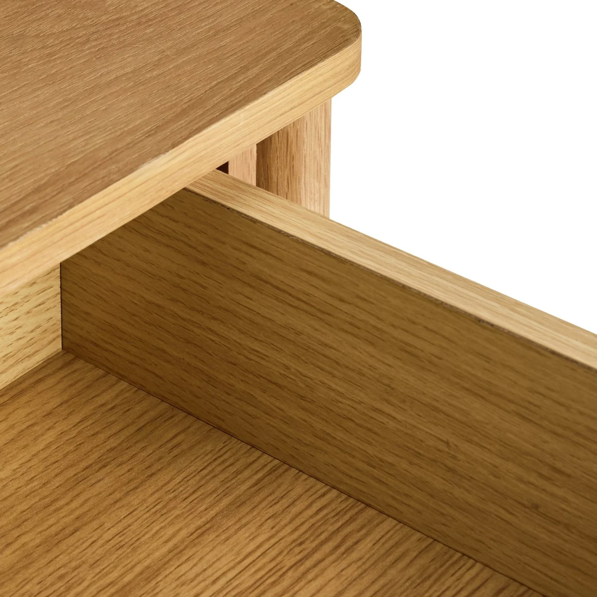 Habitat Chiltern 1 Drawer Bedside Table - Light Wood – image 6