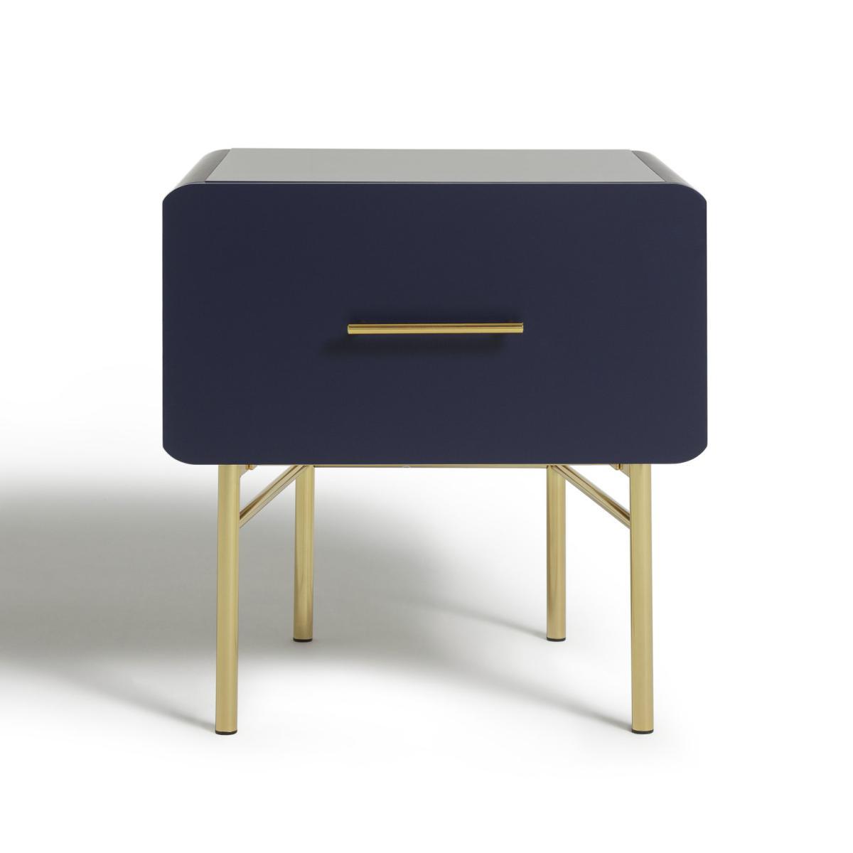 Habitat Wilderness 1 Drawer Bedside Table - Blue – image 4