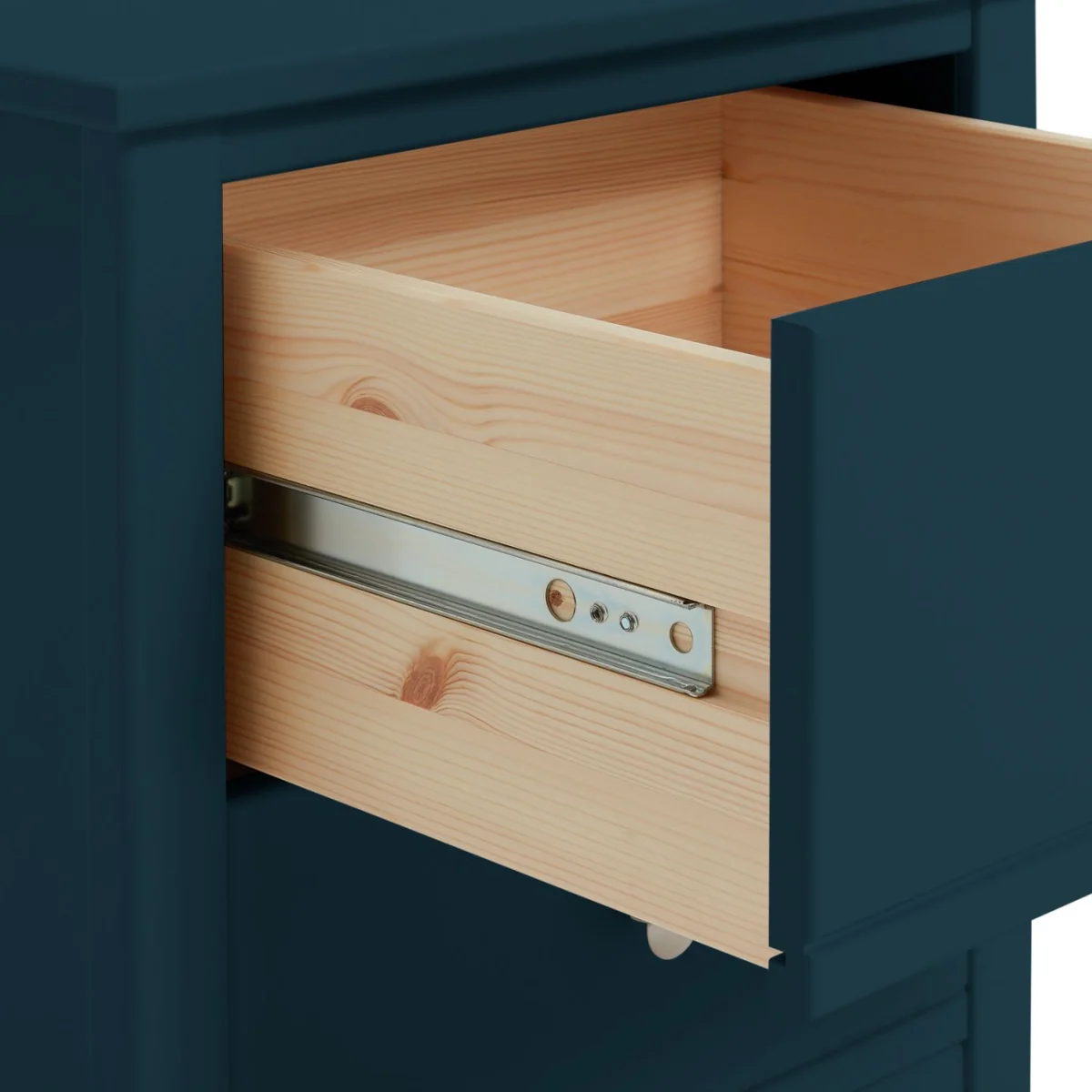 Habitat Brooklyn 2 Drawer Bedside Table - Ink Blue – image 4