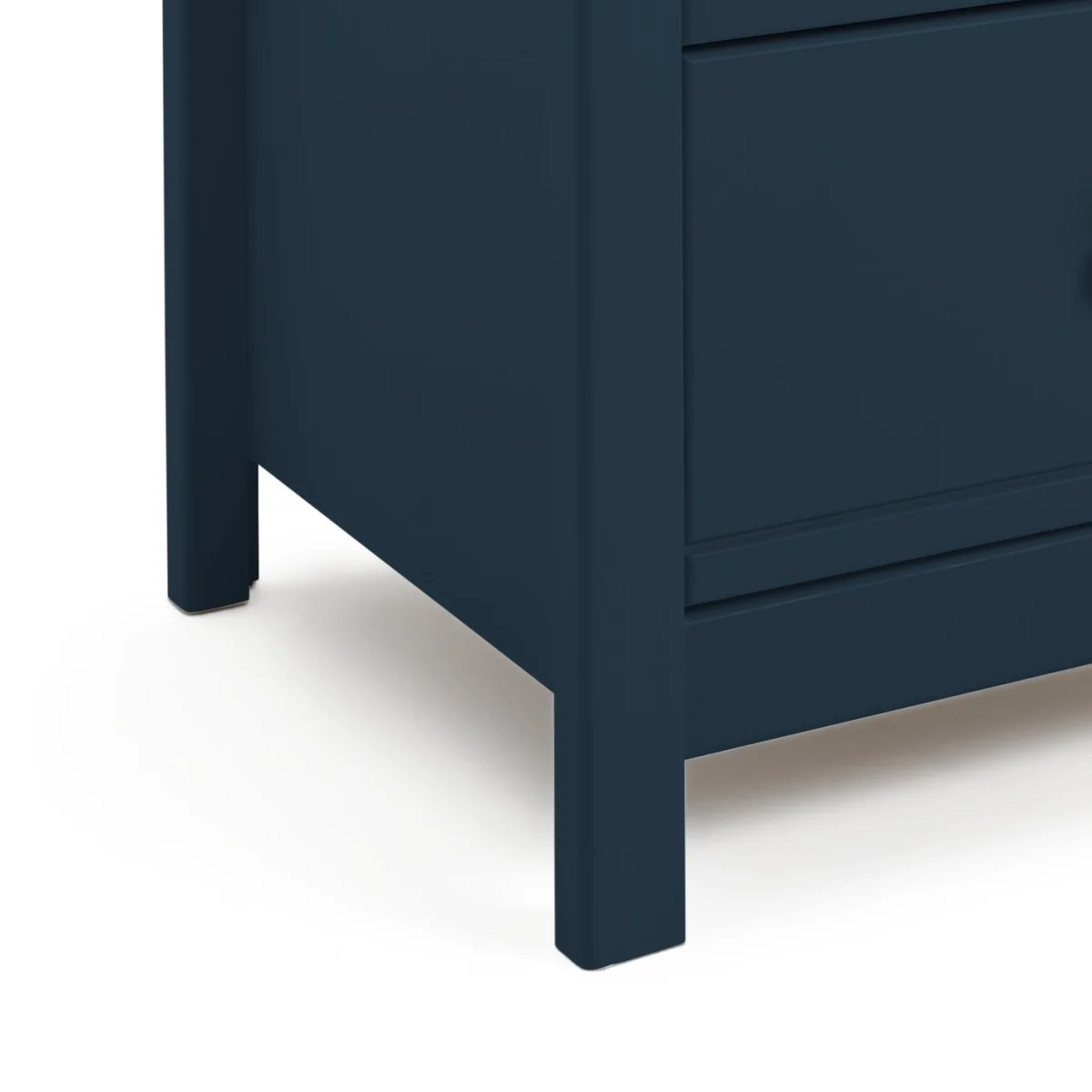 Habitat Brooklyn 2 Drawer Bedside Table - Ink Blue – image 5