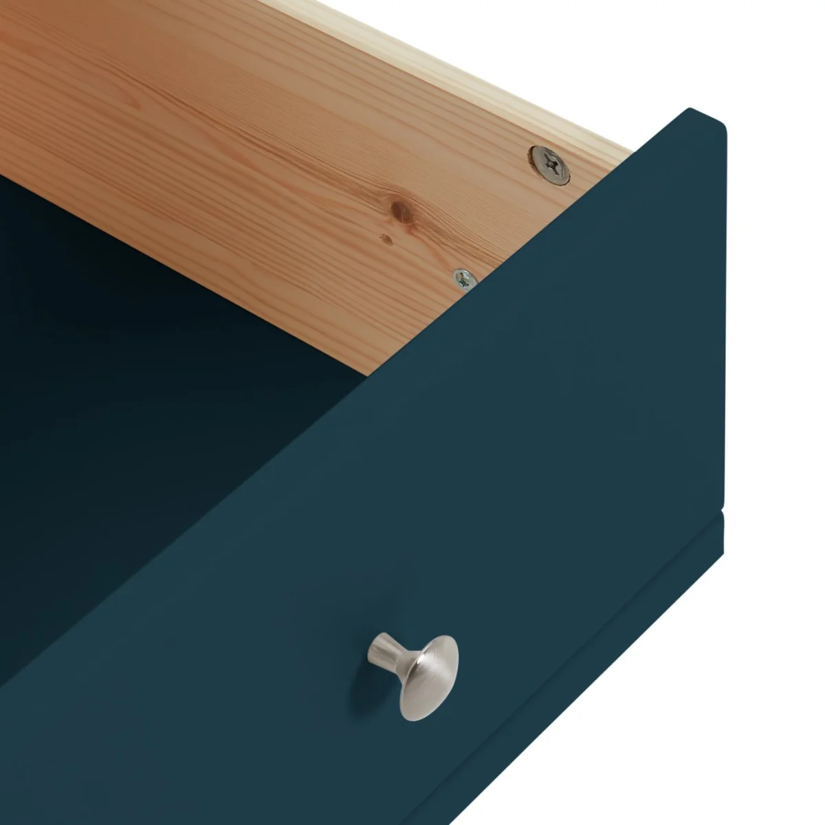 Habitat Brooklyn 2 Drawer Bedside Table - Ink Blue – image 6