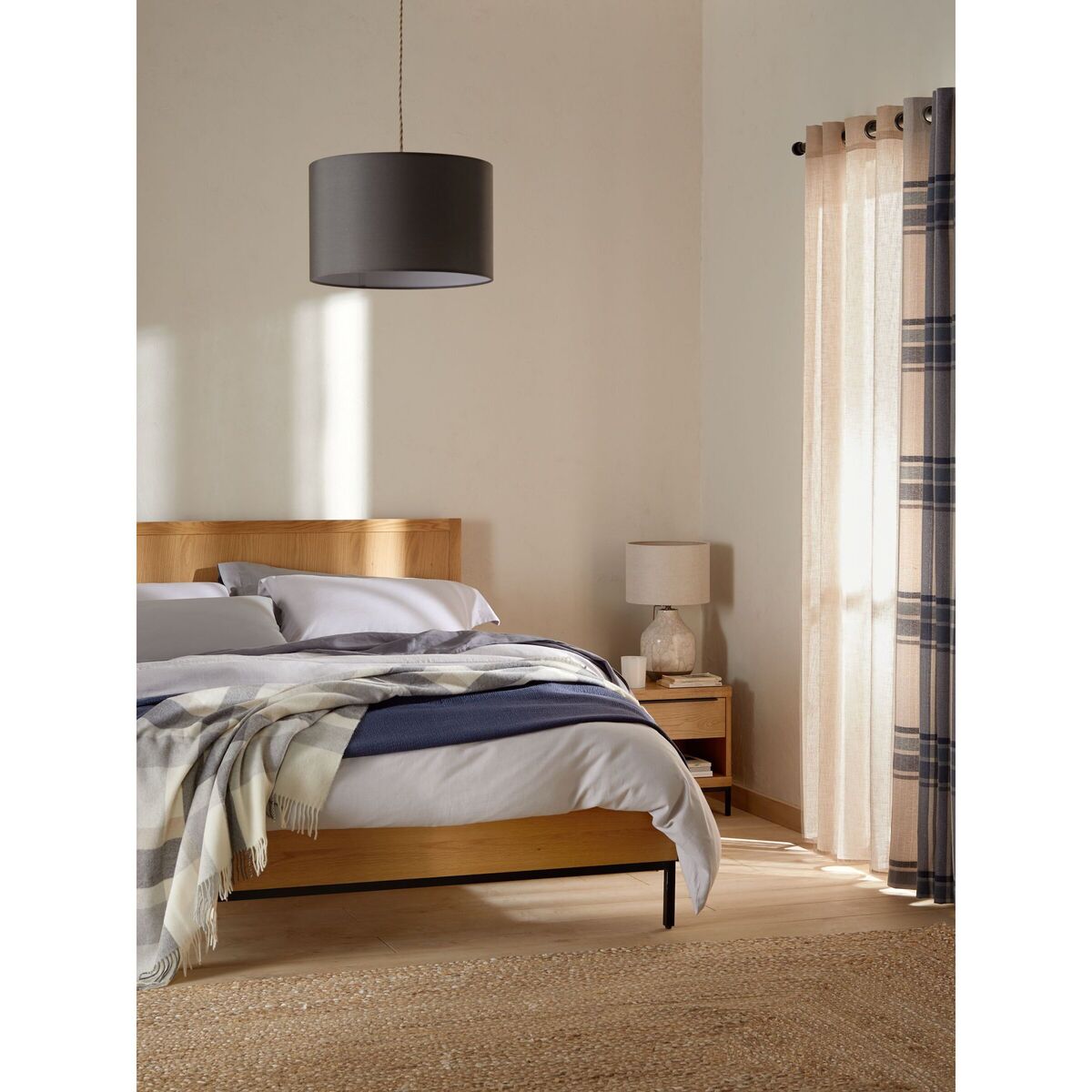 John Lewis & Partners Level 1 Drawer Bedside Table, Oak – image 4