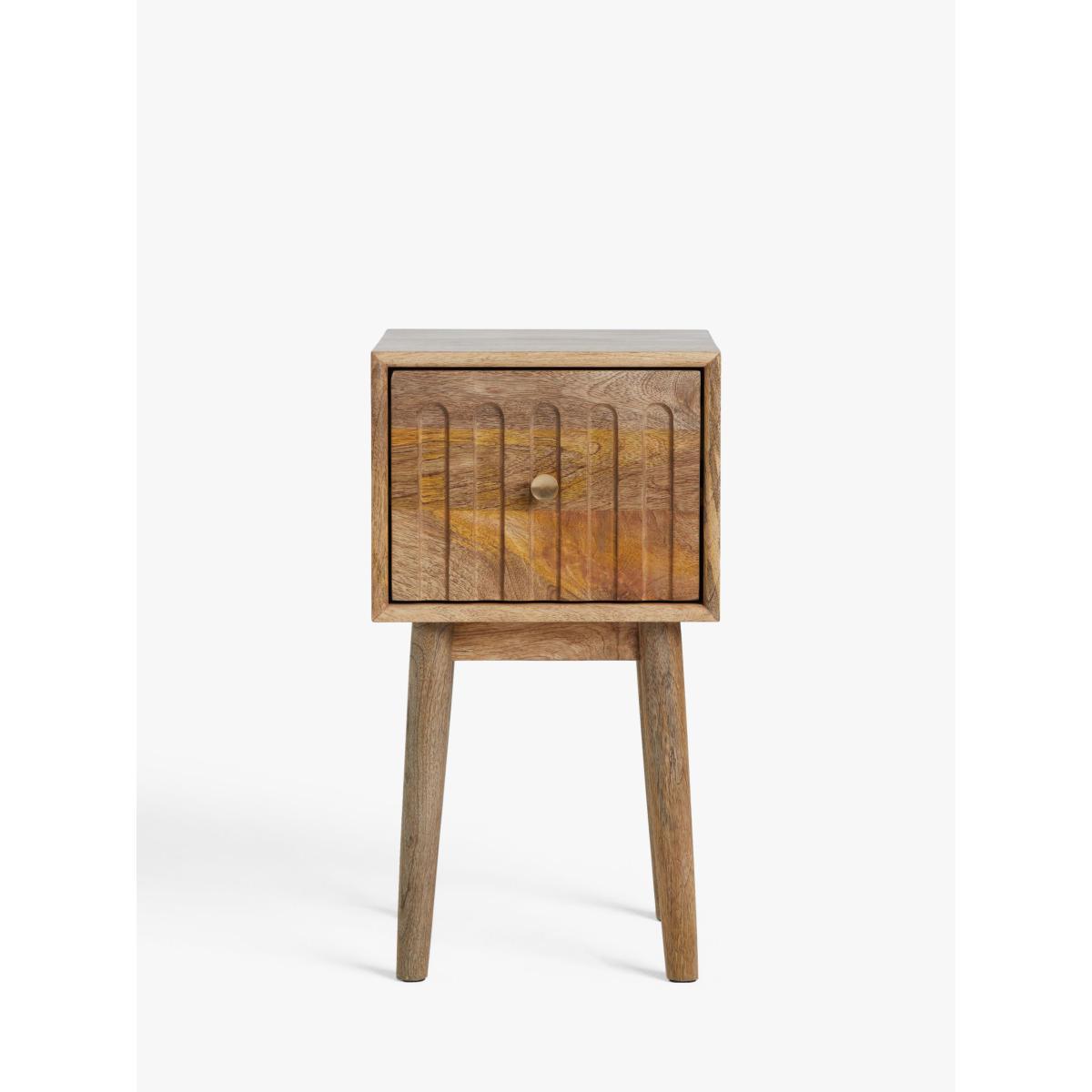 ANYDAY John Lewis & Partners Groove Bedside Table, Natural – image 4