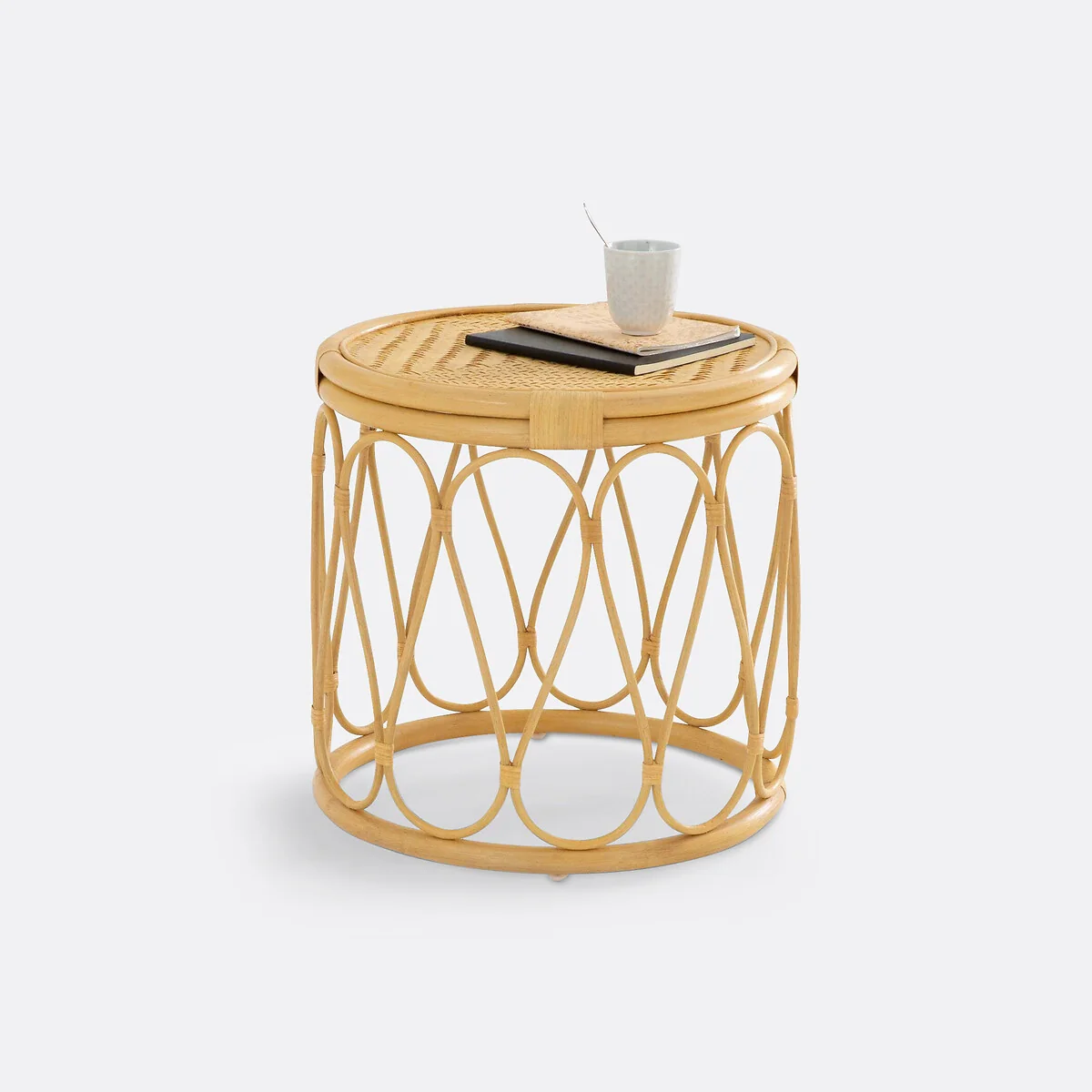 Malu Rattan Bedside Table – image 3