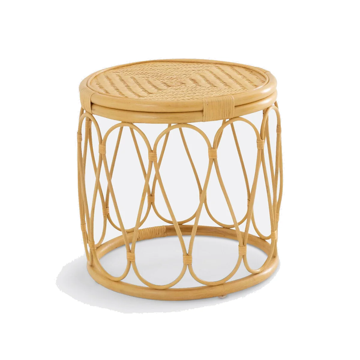 Malu Rattan Bedside Table – image 1