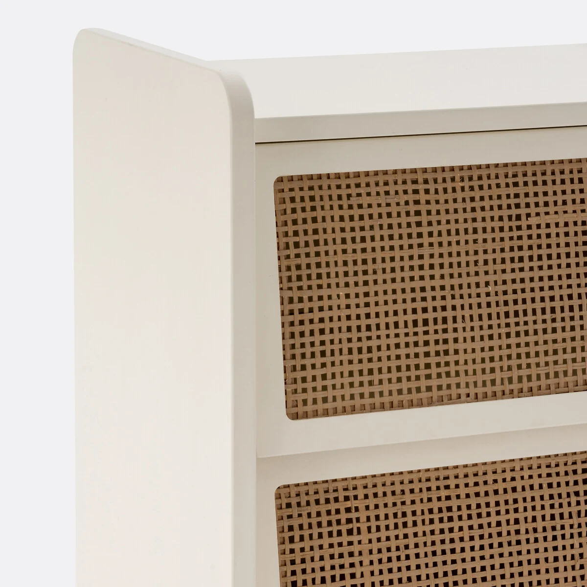 Taga 2-Drawer Cane Bedside Table – image 7