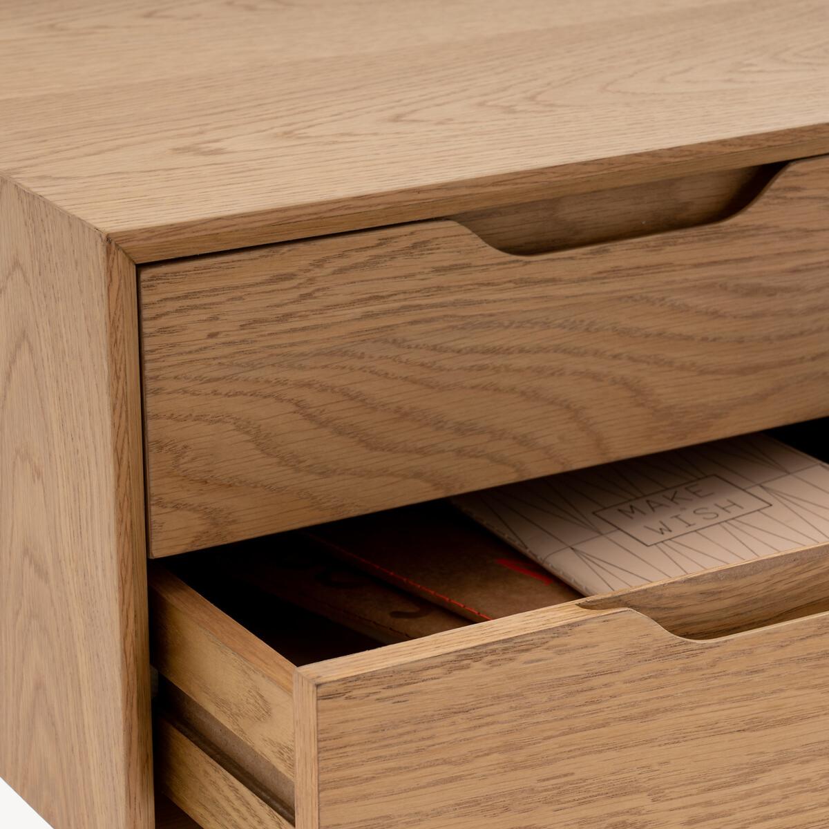 Noyeto 2-Drawer Bedside Table – image 5