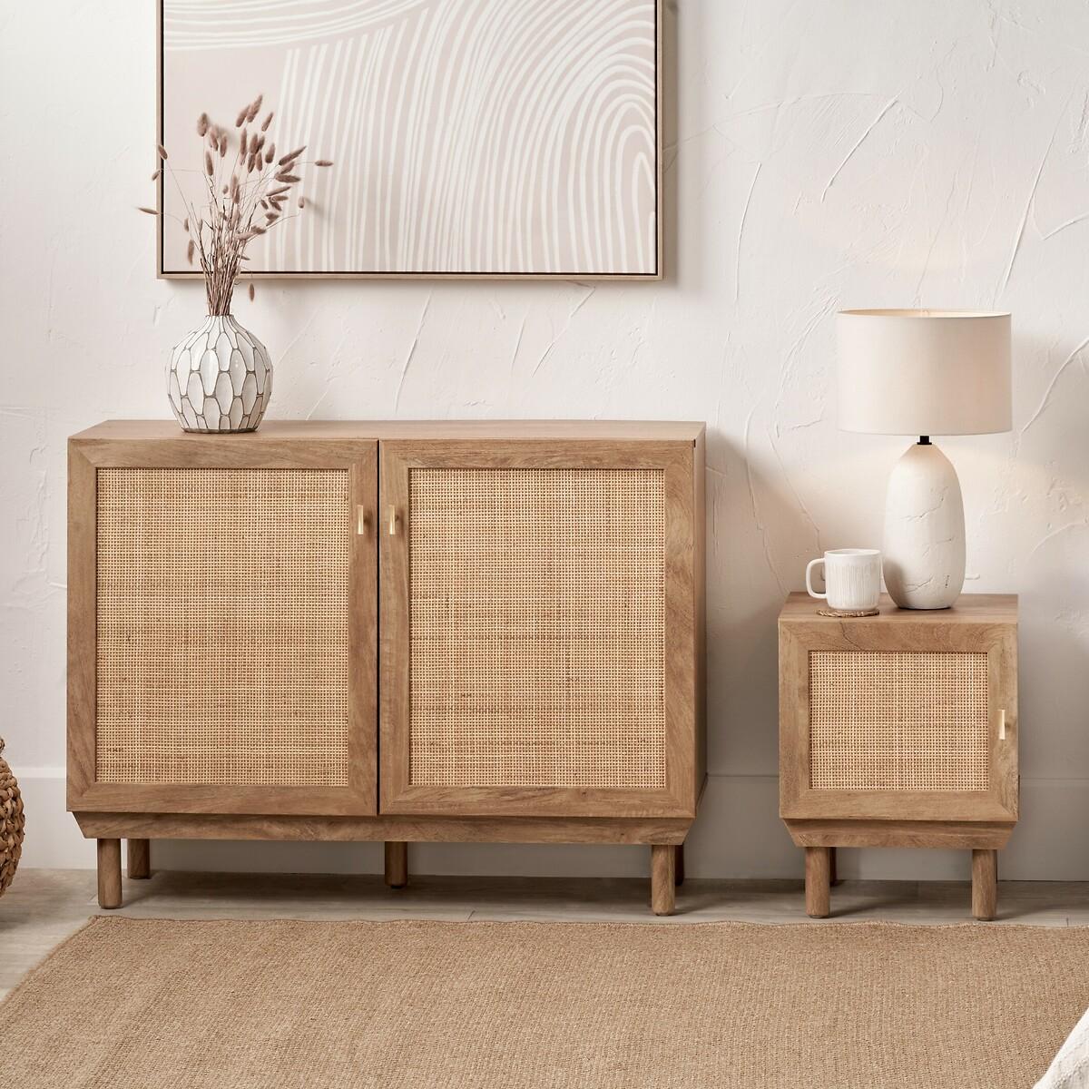 Hedric Natural Rattan Bedside Table – image 3