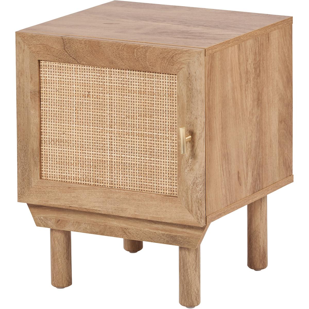 Hedric Natural Rattan Bedside Table – image 8