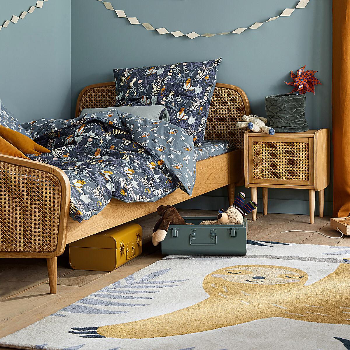 Tempa Bedside Table with 1 Rattan Door – image 7