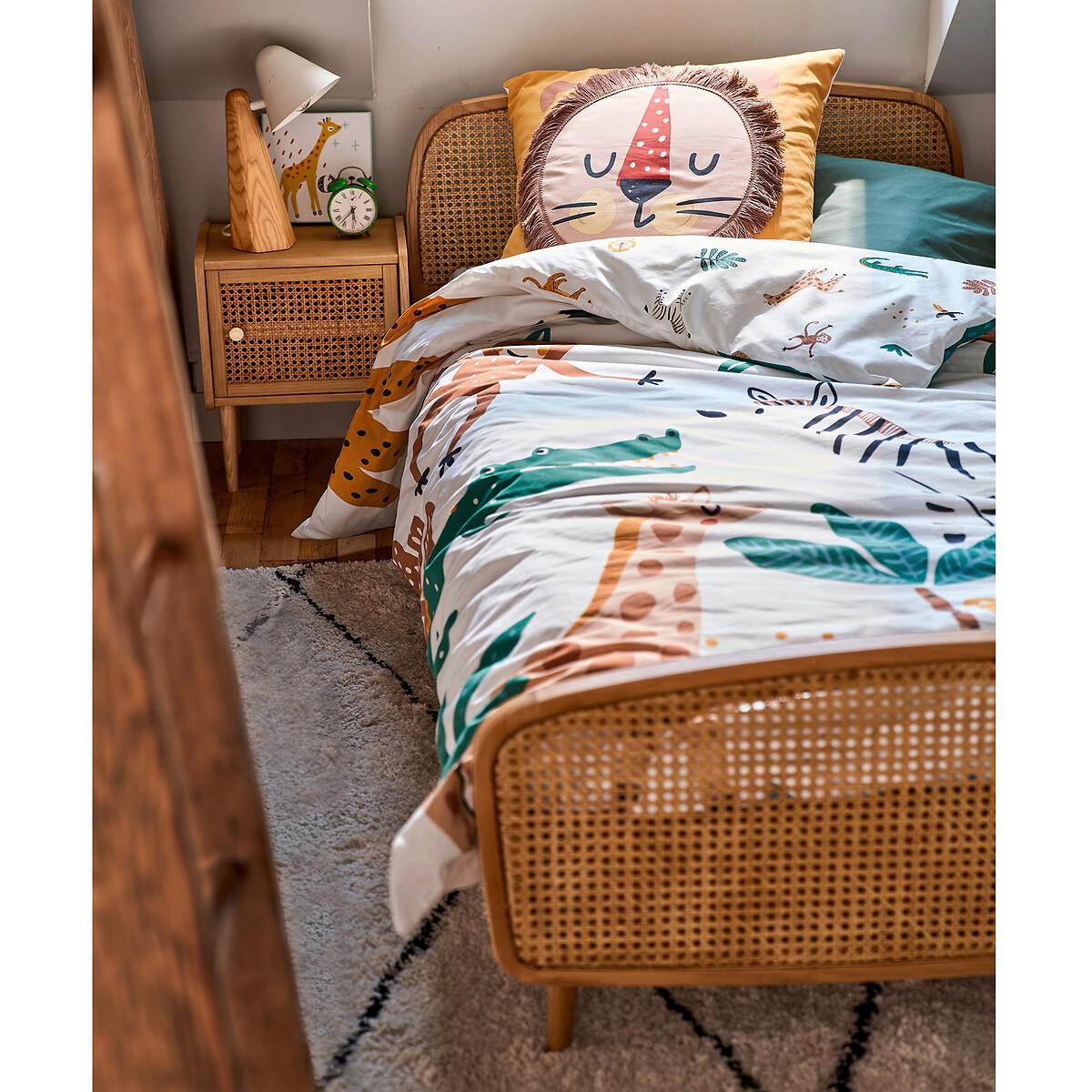 Tempa Bedside Table with 1 Rattan Door – image 8