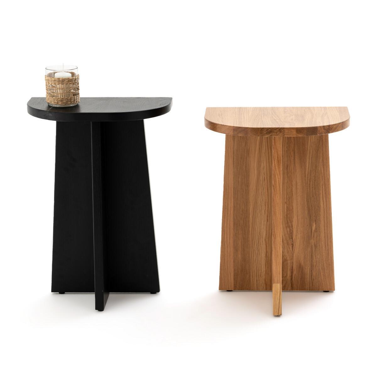 Budi Set of 2 Bedside Tables in Solid Oak – image 4