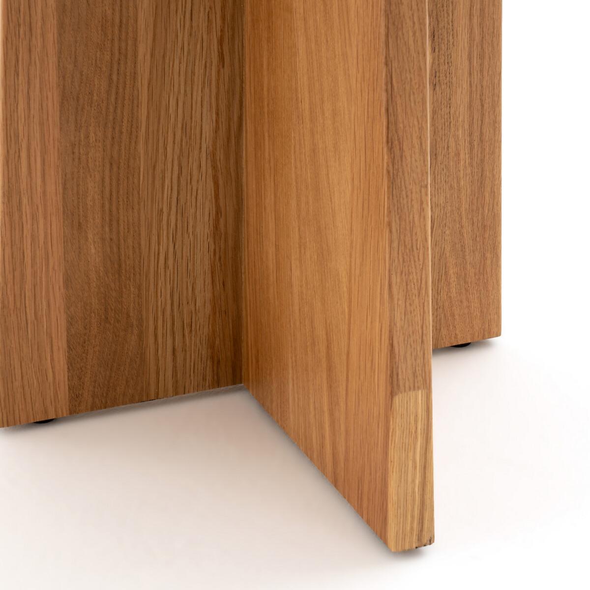 Budi Set of 2 Bedside Tables in Solid Oak – image 7