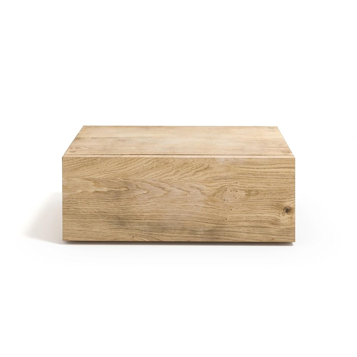 Paul Solid Oak Wall-Mounted Bedside Table – image 2