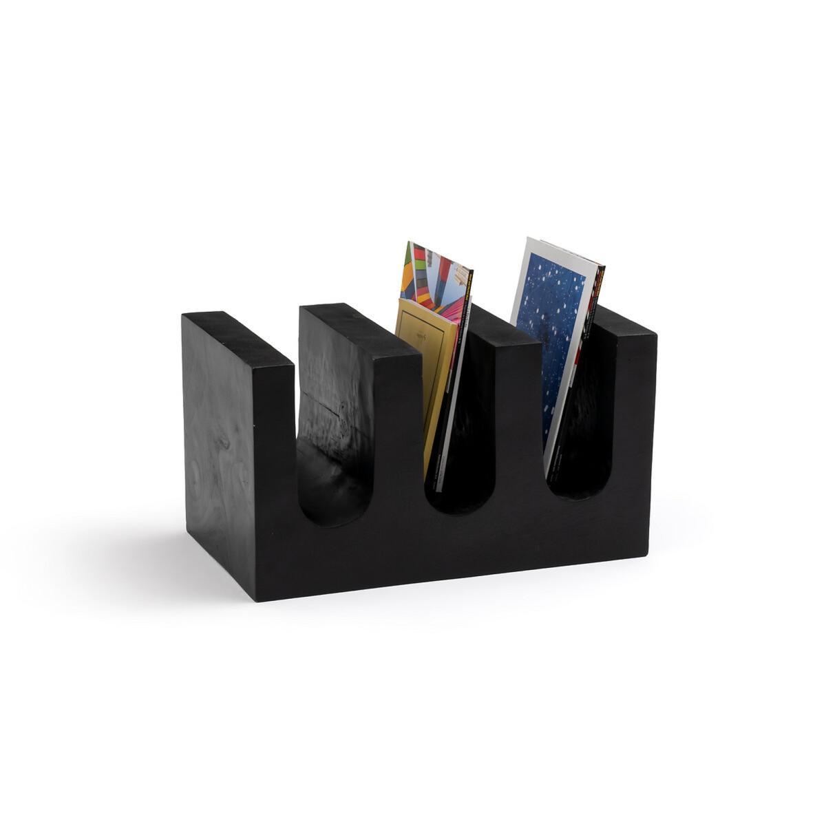 Solidus Multi-Function Bedside Table in Solid Suar Wood – image 3