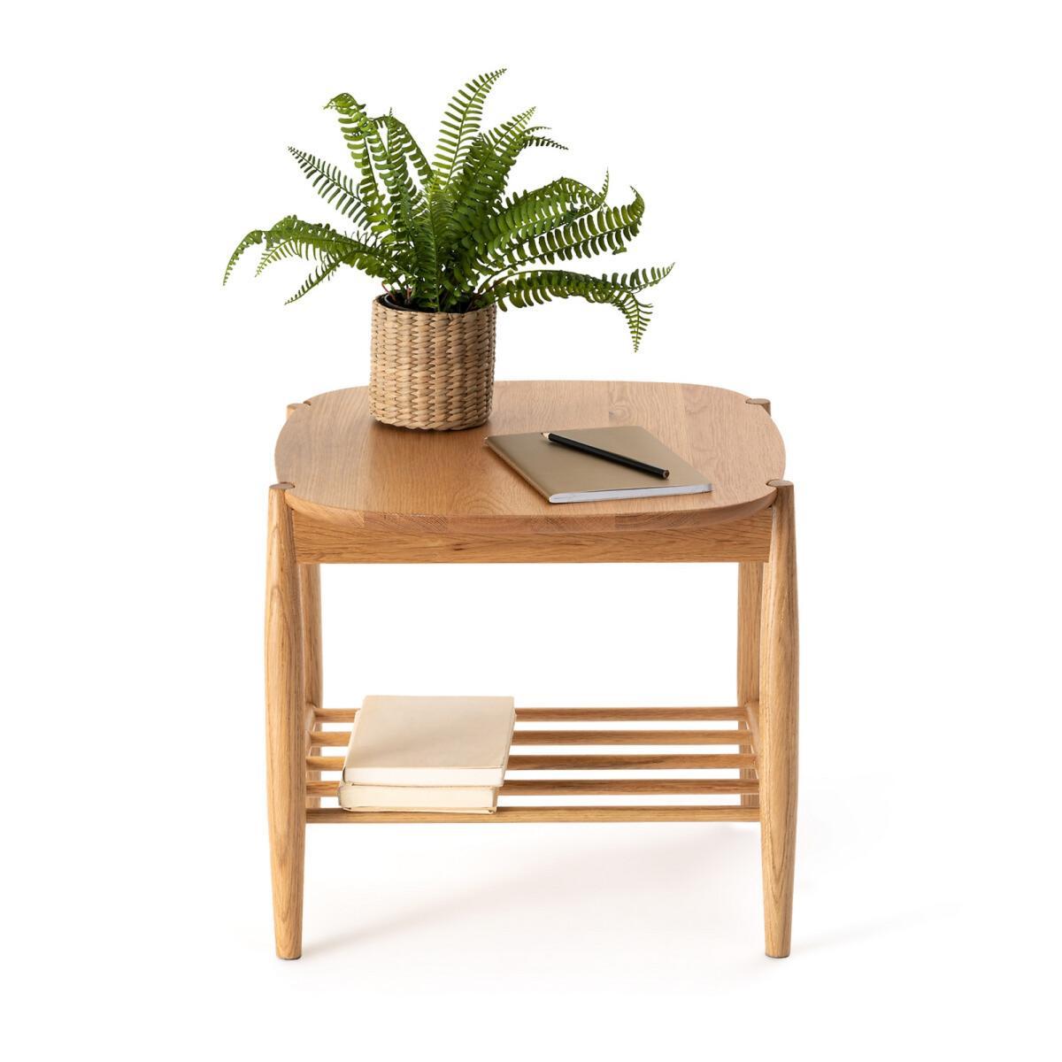 Jucca Solid Oak Bedside Table – image 3