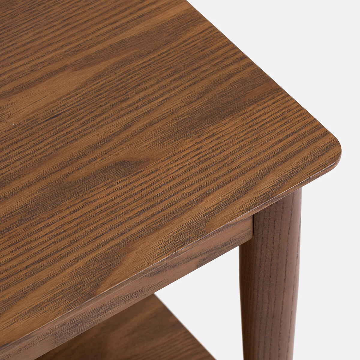 Lussan Solid/Veneer Ash Side Table/Bedside Table – image 3